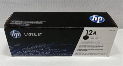 Genuine Hp A Q A Laserjet Black Toner Print Cartridge Sealed Ink