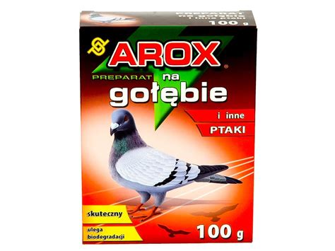 Arox Preparat Odstraszający Gołębie I Inne Ptaki 100g Ceny i opinie