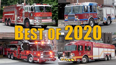 Fire Trucks Responding Compilation Best Of 2020 YouTube