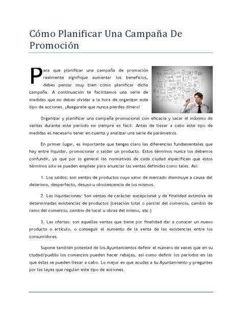 PDF Cómo Planificar Una Campaña de Promoción DOKUMEN TIPS