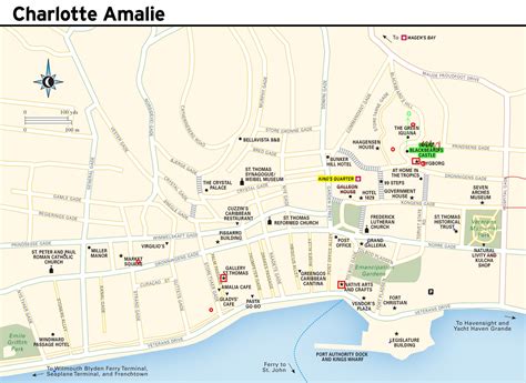 Large Charlotte Amalie Maps For Free Download And Print High