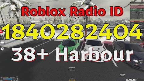 Harbour Roblox Radio Codes IDs YouTube