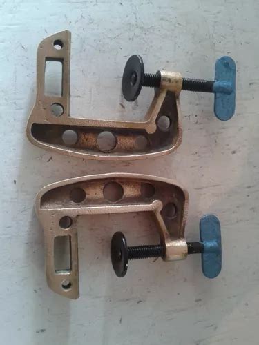 Motor Yumpa Soporte Espejo Mordaza Super Reforzada Bronce Env O Gratis