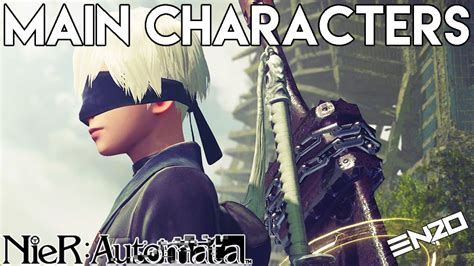 The Main Characters Of Nier Automata Nier Automata Playable