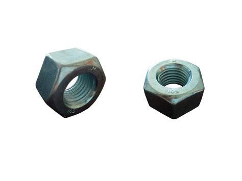 Hex Head Structural Nuts Astm A M With Zinc Plated Coating China