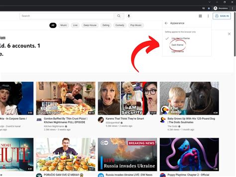 Kako Uklju Iti Dark Mode Na Youtubeu Na Ra Unalu Tako Hr