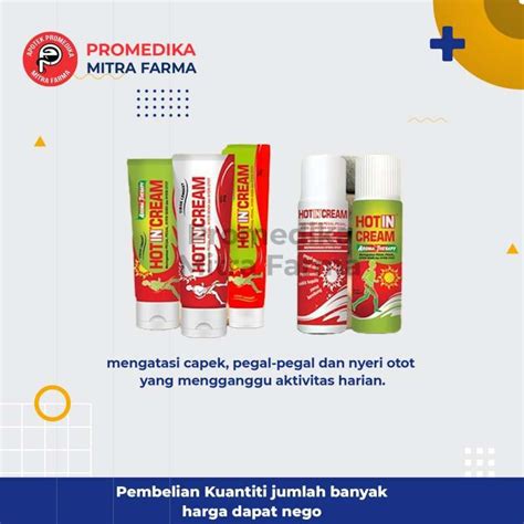 Jual Hot In Cream Tube Original Cream Pereda Nyeri Otot Nyeri