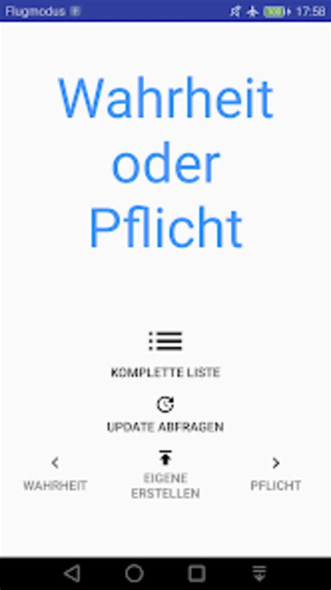 Wahrheit Oder Pflicht For Android Download