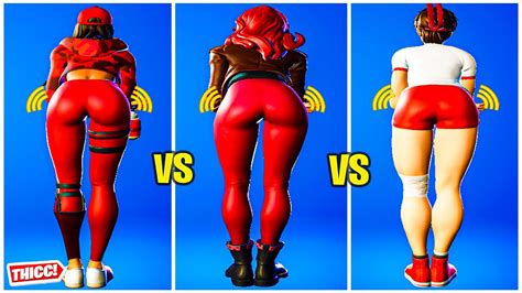 Fortnite Ruby Vs Mary Jane Watson Vs Sakura Emote Battle Thicc 🍑😘 New