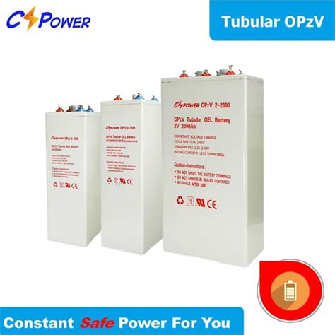 Cspower Battery Opzv Deep Cycle Gel Lead Carbon Agm Ev Lithium