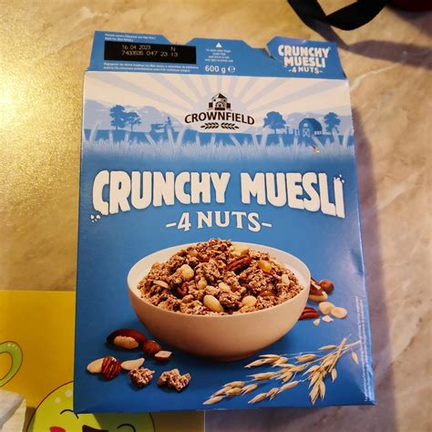 Crownfield Crunchy 4 Nuts Muesli Reviews Abillion