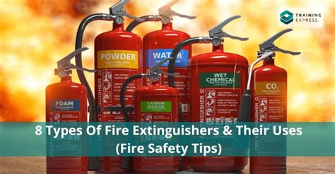 8 Types Of Fire Extinguishers And Their Uses Fire Safety Tips Online Training Academy