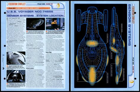 Sensor Systems Uss Voyager Star Trek Fact File Page