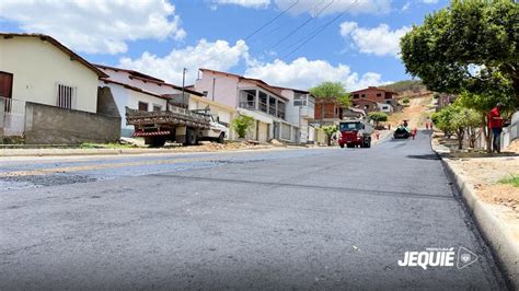 Prefeitura De Jequié Executa Obras De Pavimentação Asfáltica Em Novas