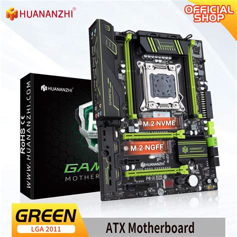 HUANANZHI X79 GREEN LGA 2011 XEON X79 Motherboard ATX Support Intel E5