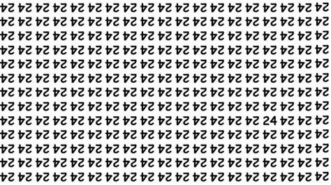 If You Have Extra Sharp Eyes Find The Hidden Number 24 In 5 Seconds