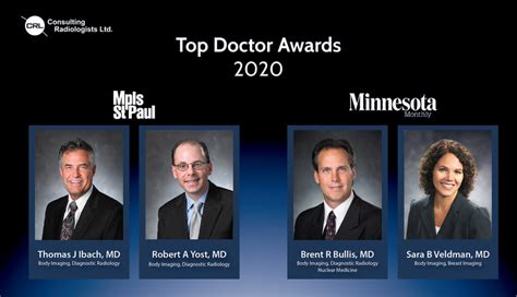 Crl Doctors Receive Top Doctor Awards Consulting Radiologists