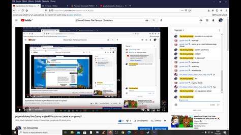 popołudniowy live Gramy w gierki Piszcie na czacie w co gramy YouTube
