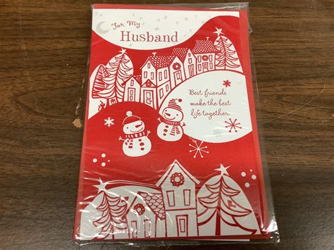 Hallmark Christmas Cards For My Husband Packaged D3 Surplus Outlet