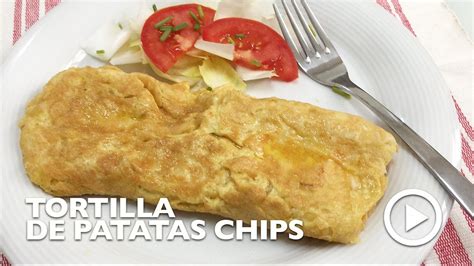 Receta De Tortilla De Patatas Chips Divina Cocina Youtube