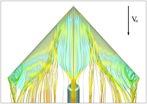 Predicted Flow Topology On The Upper Side Of The DLR F19 Configuration