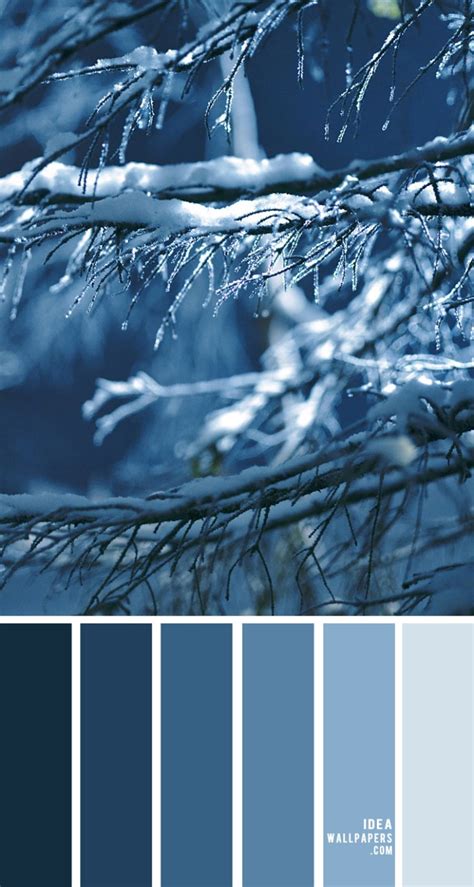 Shades Of Winter Blue Color Scheme — Color Palette 163 Idea