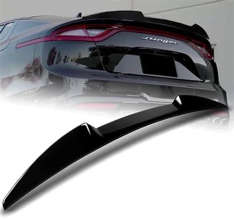 Amazon Hk W Power Abs Plastic V Style Rear Trunk Lid Spoiler Wing