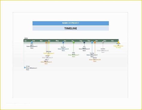 Excel Timeline Template Free Of 11 Timeline Template Excel | Heritagechristiancollege