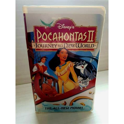 Pocahontas II Journey To A New World Vhs New Sealed Disney