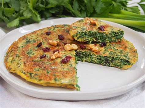 Kuku Sabzi Persian Herb Frittata Caroline S Cooking