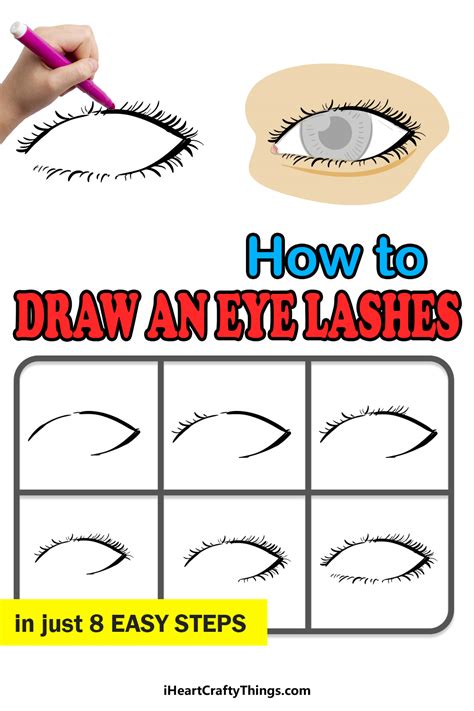 How To Draw An Eyelashes