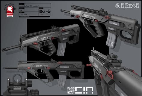 Artstation Bullpup Assault Rifle