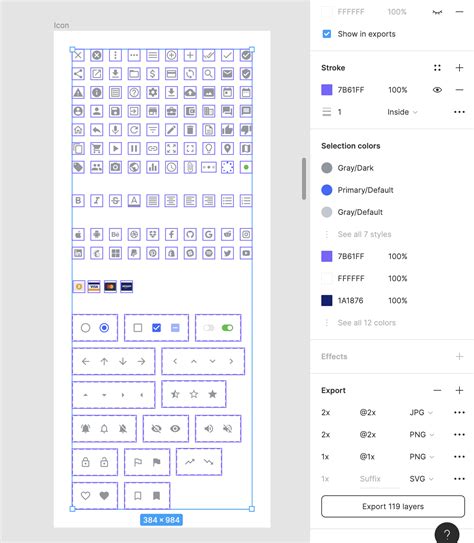 Figma Font Awesome Icons