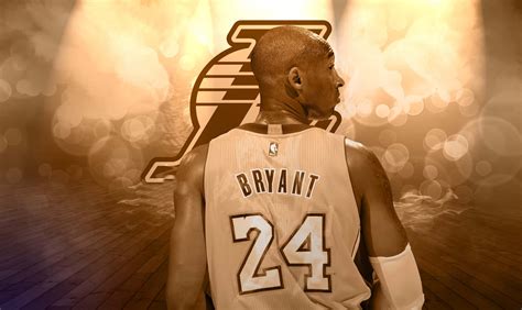 Download Kobe Bryants Iconic 24 Logo Wallpaper