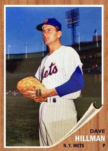 A Baseball Card With A Man Holding A Glove