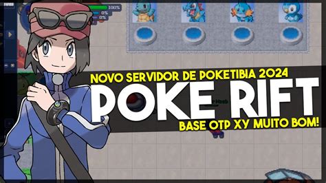 LIVE ON POKE RIFT ABRIU AGORA NOVO SERVIDOR DE POKETIBIA BASE XY