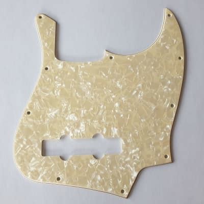 Jazz Bass Standard Pickguard Ply Ivory Pearl Reverb Deutschland