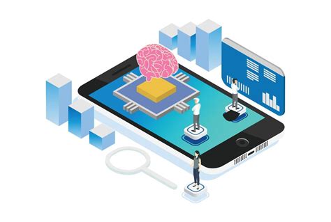 Modern Isometric Artificial Intelligence Illustration Suitable For Diagrams Infographics Book