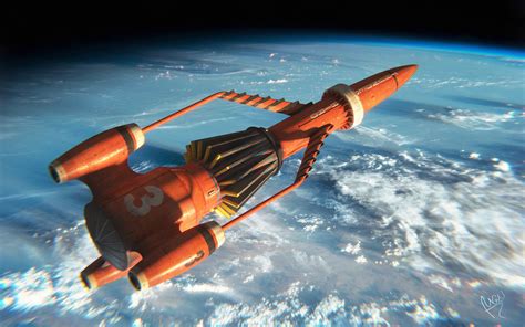 ArtStation - Thunderbird 3, Martin Nancekievill