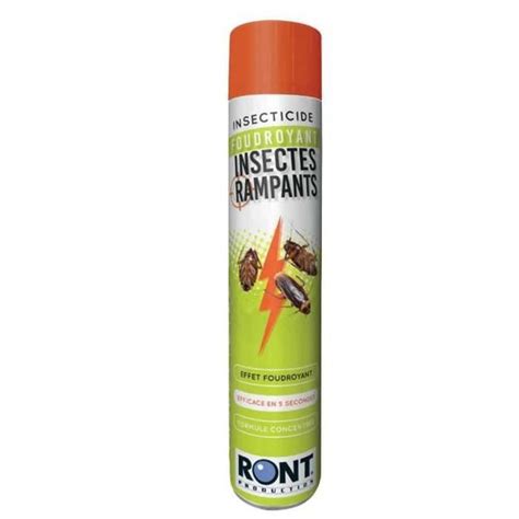 Insecticide insectes rampants aérosol 1000 ml Cdiscount Au quotidien