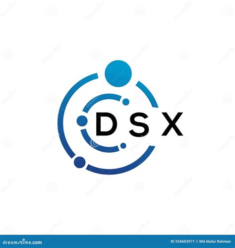 Dsx Letter Logo Design On White Background Dsx Creative Initials Letter Logo Concept Dsx