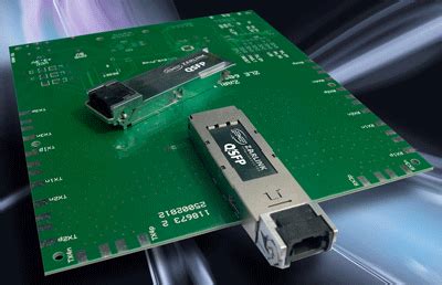 Four-channel transceiver module samples for InfiniBand applications - EE Times