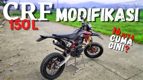 REVIEW HONDA CRF 150 MODIFIKASI HONDA CRF MODIFIKASI HEDON YouTube