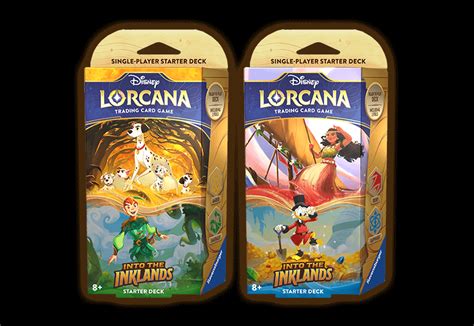 Disney Lorcana TCG Into the Inklands Mazo de Inicio Edición Inglés