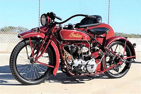 The Pick Of The Day Is A 1923 Indan Big Chief Motorcycle With An