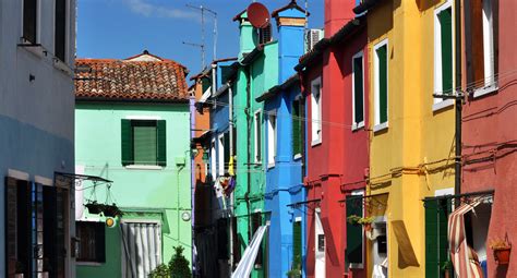 Wallpaper Color Colour Couleur Island Isola Burano Venezia