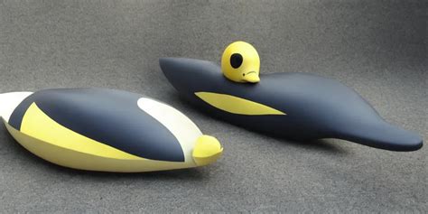 Duck Shaped Spaceship Elegant Smooth Shapes Stable Diffusion Openart