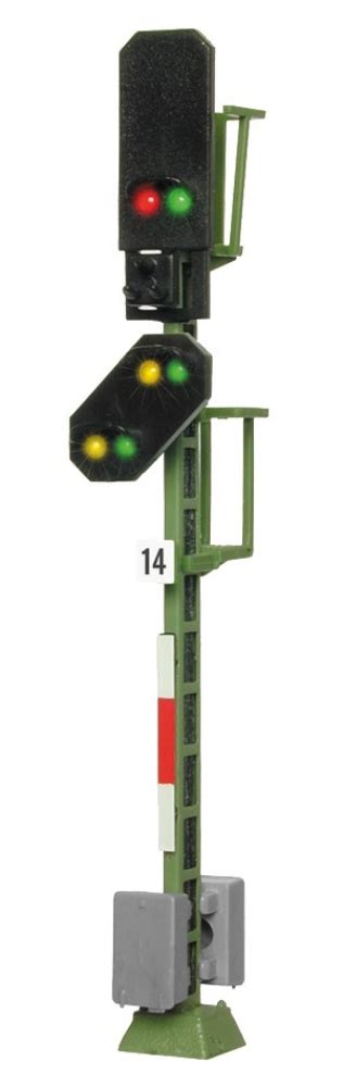 Erlebniswelt Modellbahn Viessmann H Licht Blocksignal Mit Vorsignal