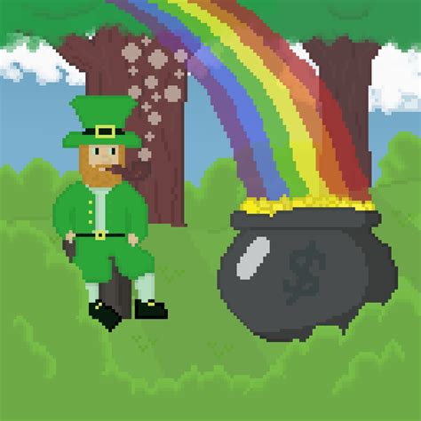 Pixilart Leprechaun By Kartoffel Prod