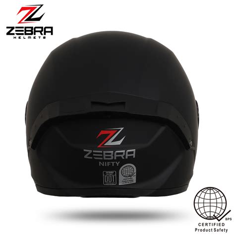 Zebra Ff655 Nifty Solid Zebra Helmets